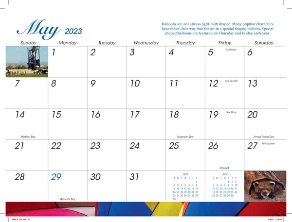 2023 AIBF Calendar - Page 13