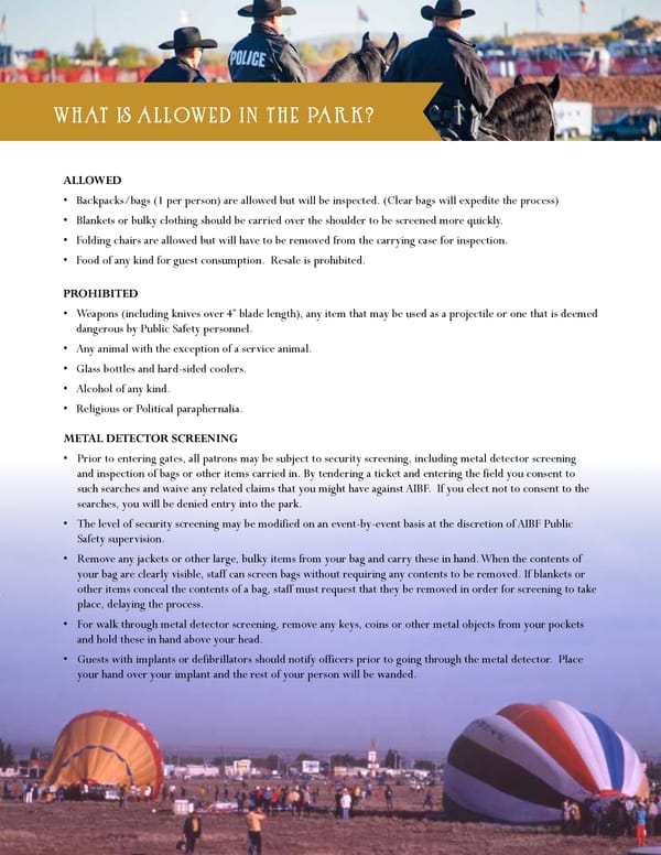 2022 Guest Guide | Balloon Fiesta - Page 2