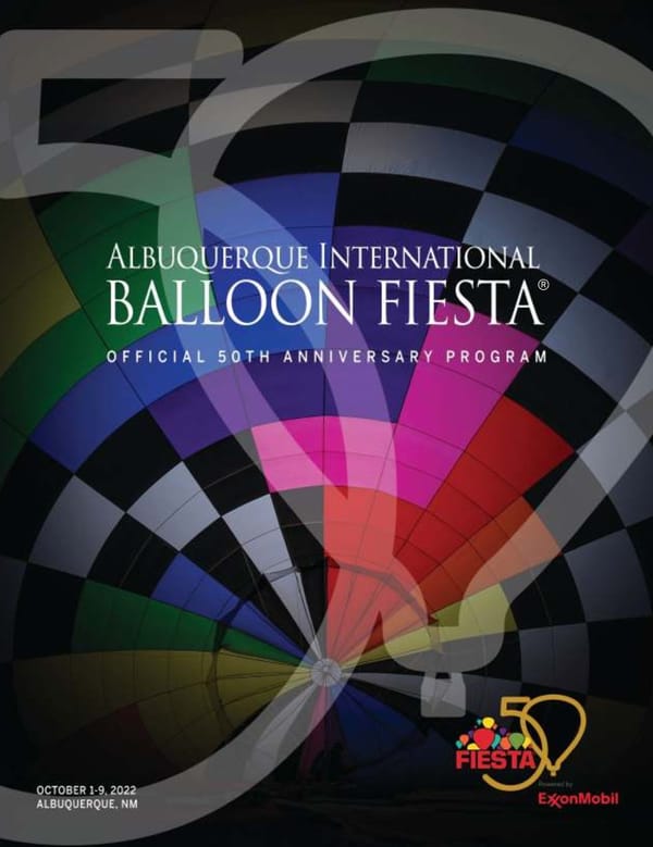 2022 Balloon Fiesta Program - Page 1