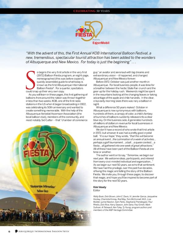 2022 Balloon Fiesta Program - Page 8