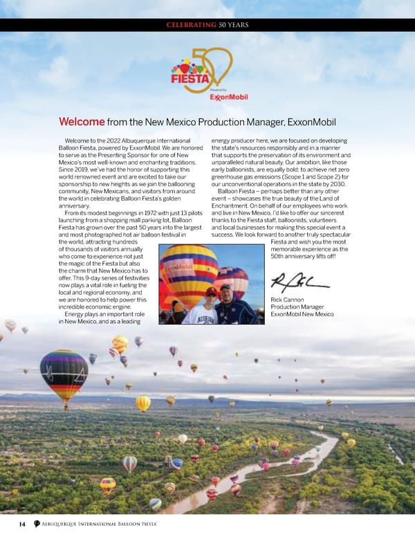 2022 Balloon Fiesta Program - Page 16