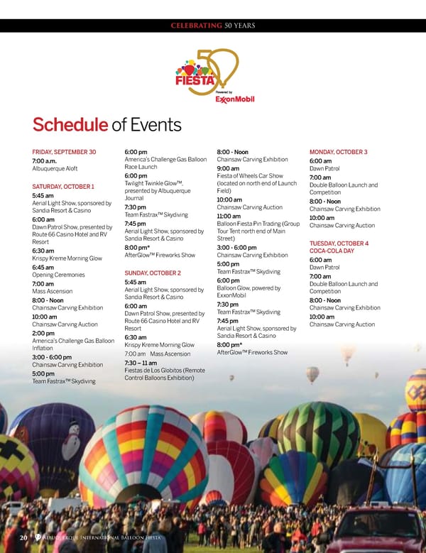 2022 Balloon Fiesta Program - Page 22