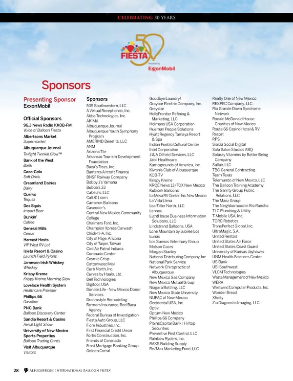 2022 Balloon Fiesta Program - Page 30