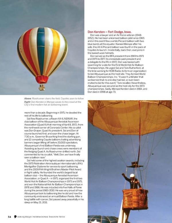 2022 Balloon Fiesta Program - Page 60