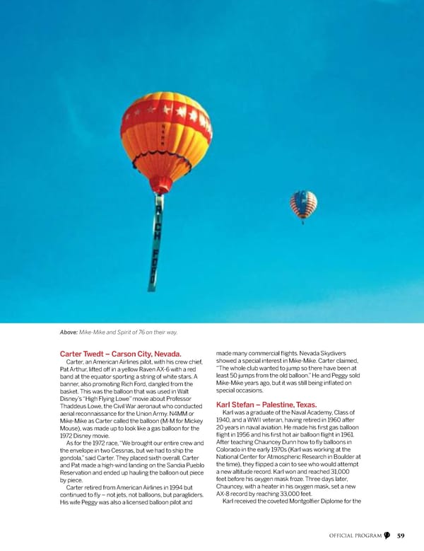 2022 Balloon Fiesta Program - Page 65