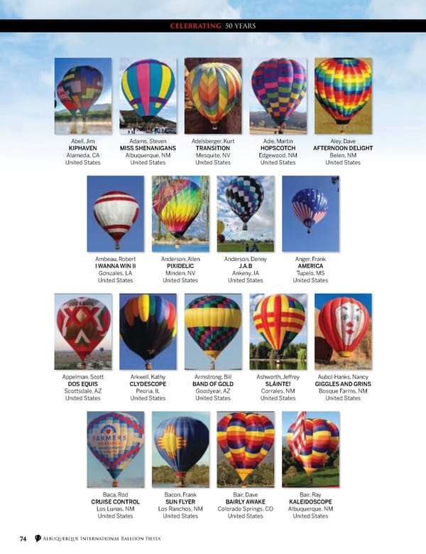 2022 Balloon Fiesta Program - Page 80