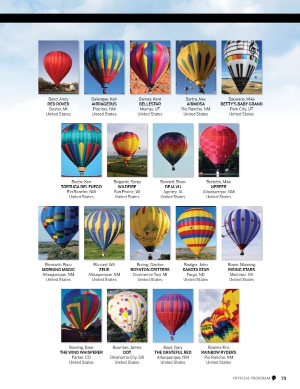 2022 Balloon Fiesta Program - Page 81