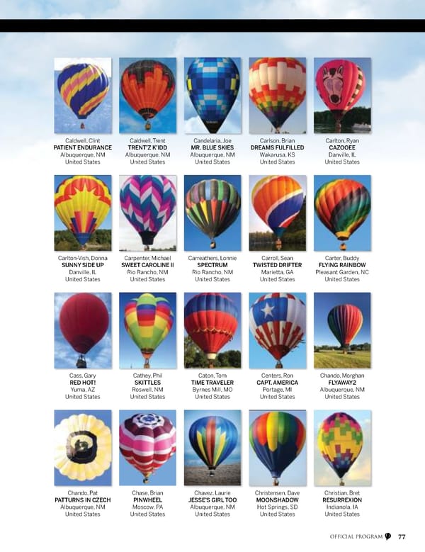 2022 Balloon Fiesta Program - Page 83