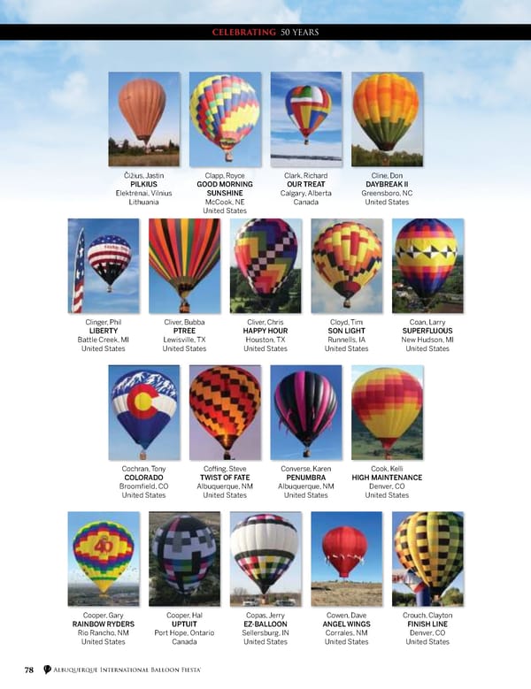 2022 Balloon Fiesta Program - Page 84