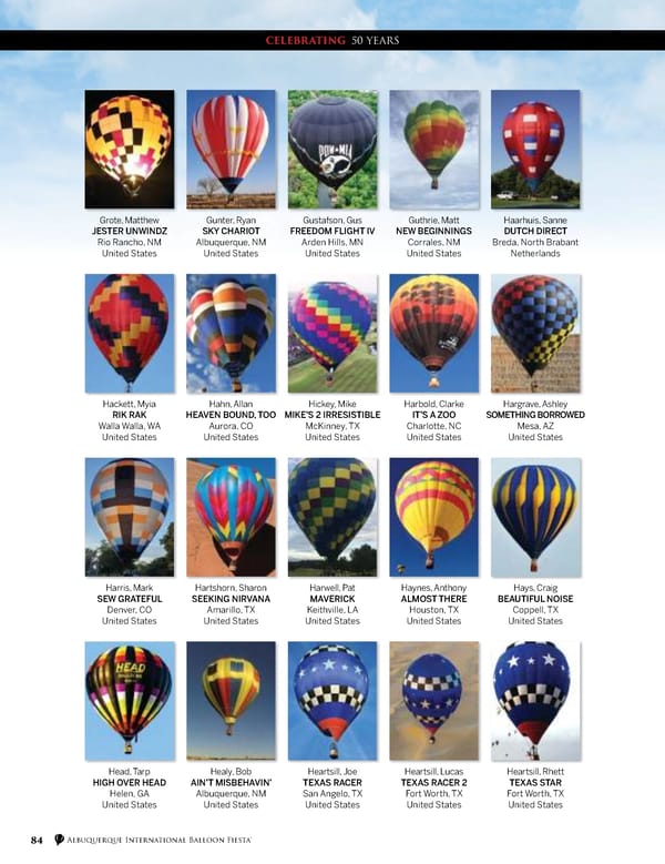 2022 Balloon Fiesta Program - Page 90