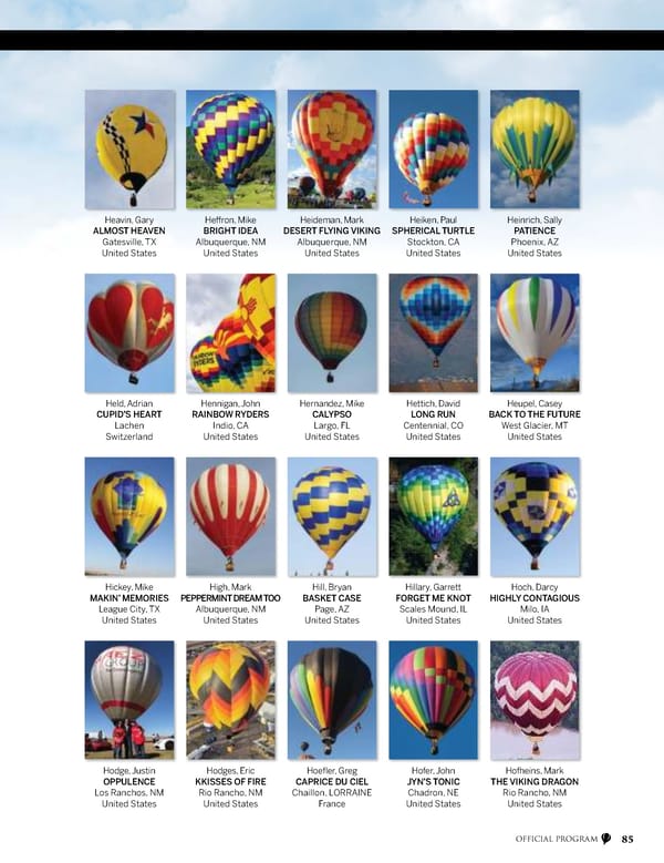 2022 Balloon Fiesta Program - Page 91