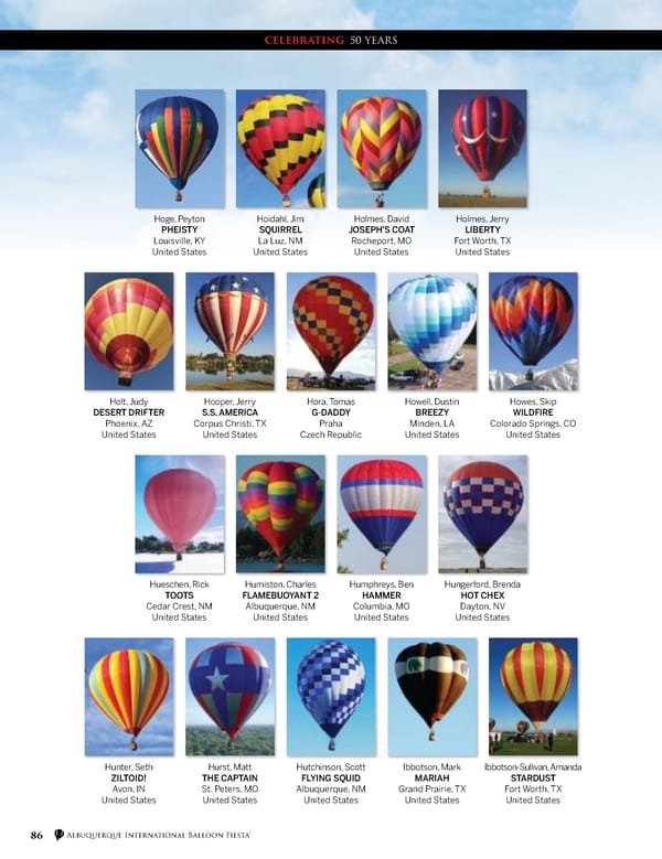 2022 Balloon Fiesta Program - Page 92