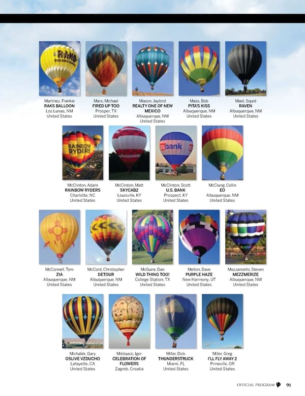 2022 Balloon Fiesta Program - Page 97