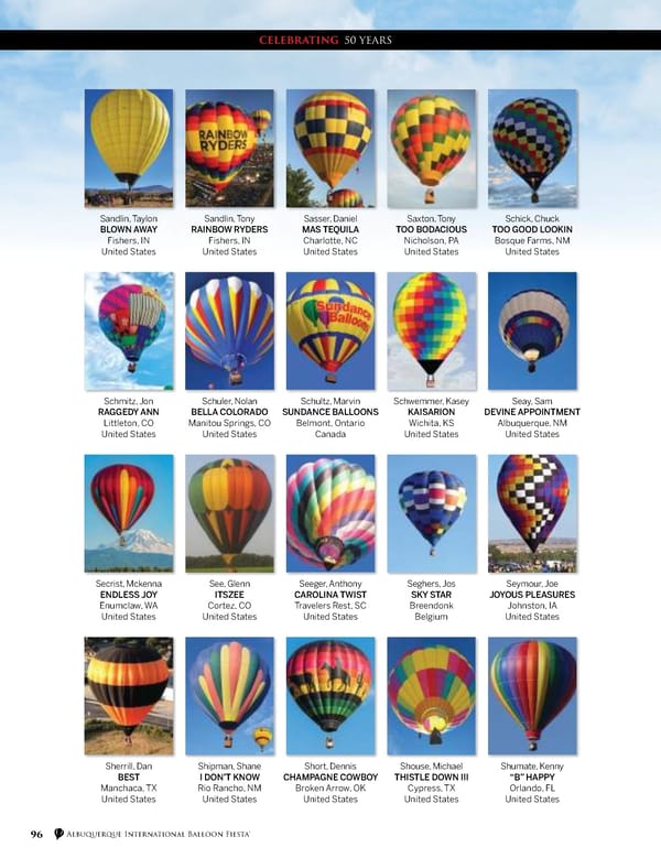 2022 Balloon Fiesta Program - Page 102