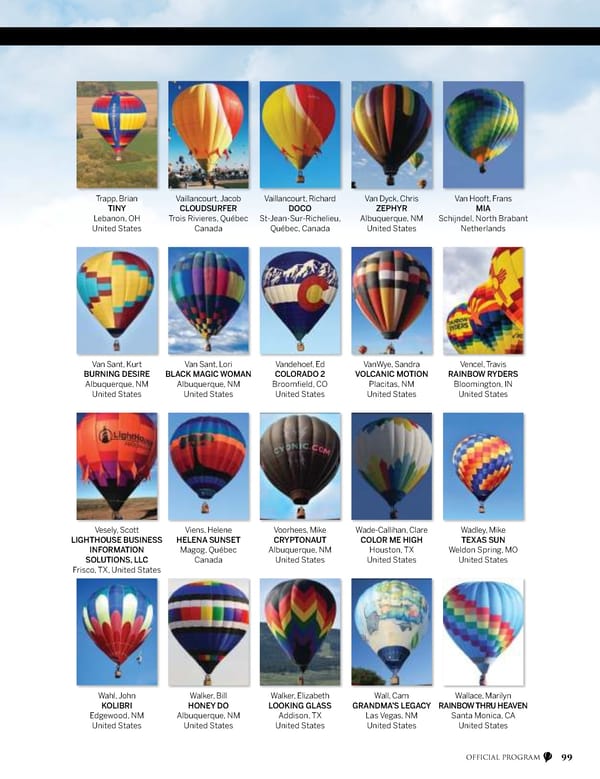 2022 Balloon Fiesta Program - Page 105