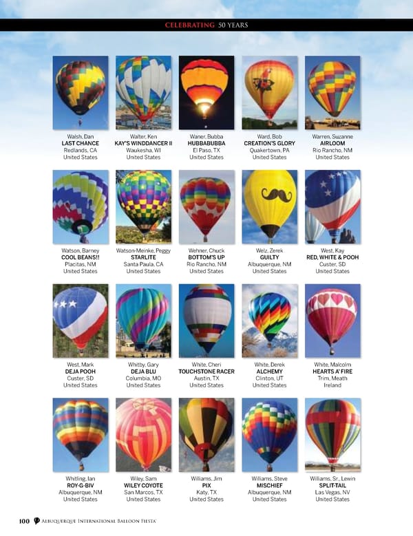 2022 Balloon Fiesta Program - Page 106