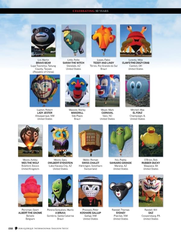 2022 Balloon Fiesta Program - Page 156