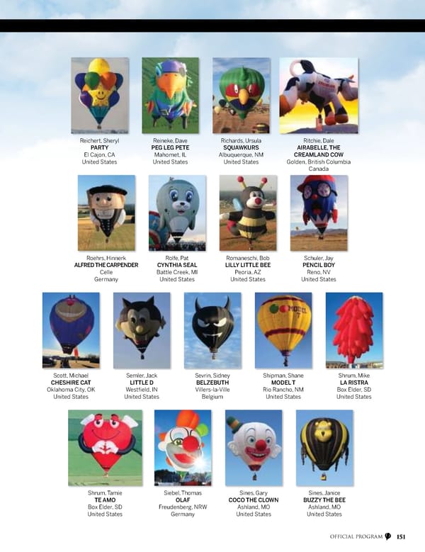 2022 Balloon Fiesta Program - Page 157