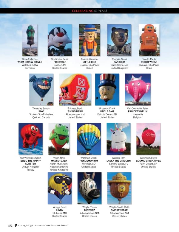 2022 Balloon Fiesta Program - Page 158