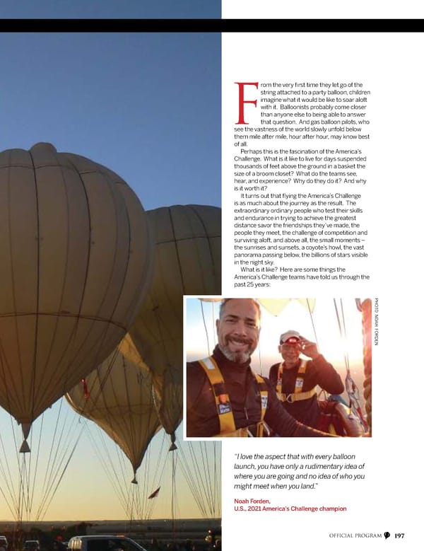 2022 Balloon Fiesta Program - Page 203