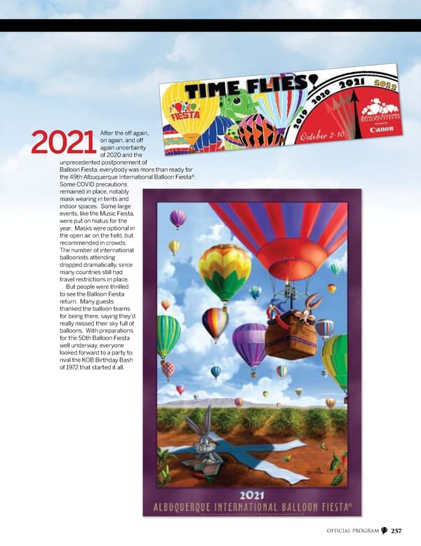 2022 Balloon Fiesta Program - Page 263